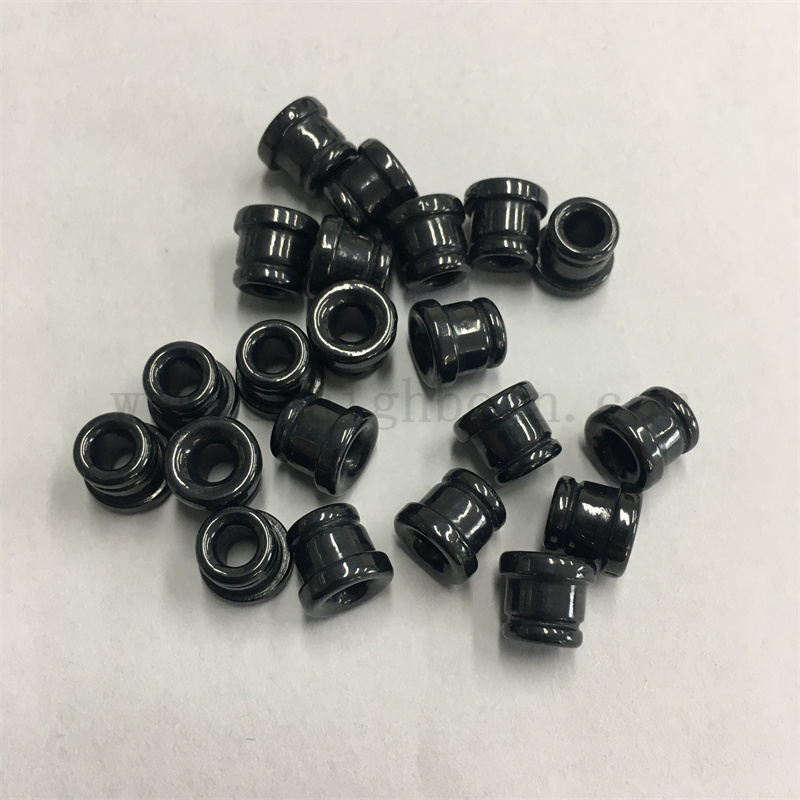 Zużycie odporności na czarny tytan tlenku ceramicznego oczu tkaninowy przewodnik z przędzy drutu Tekstil