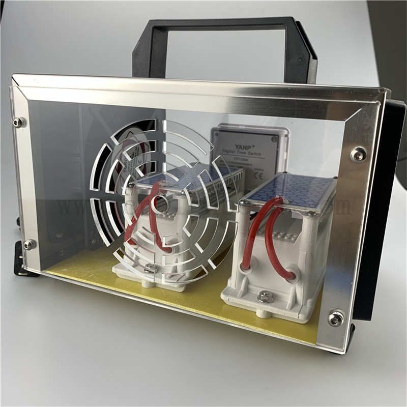  O3 Maszyna generatora ozonowego oczyszczacza powietrza Ozone z akrylowym czasem elektronicznym