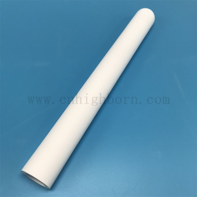 0,35 Impertura medyczna separacja goda stałego mikroporowata rura ceramiczna porowata rura filtracyjna