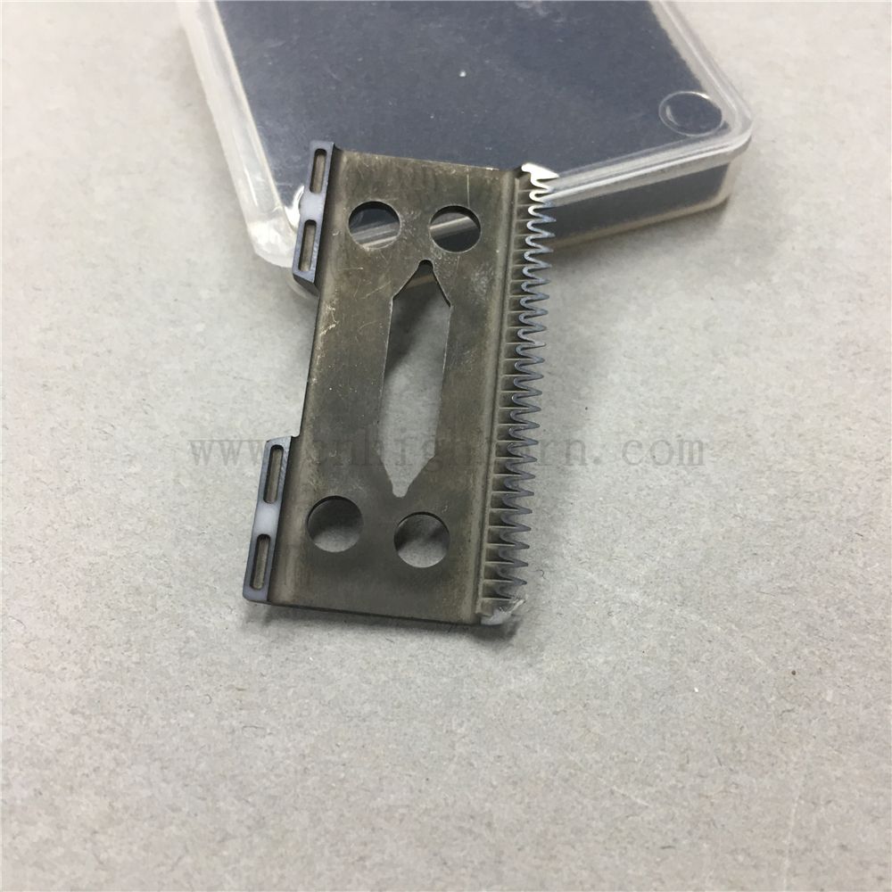 Wysoka precyzyjna cyrkonia ceramiczne ostrza do cięcia do włosów Clipper 18 zębów 25 zębów ceramiczne ostrze