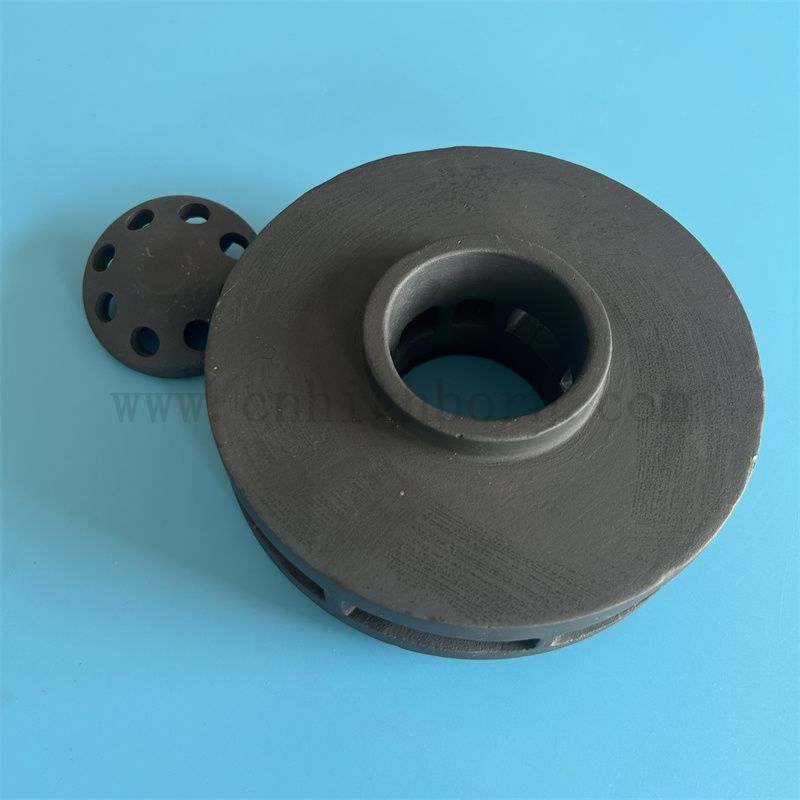 Izolator krzemowy węglik nieregularny część częściowo spiekany SIC Ceramiczny