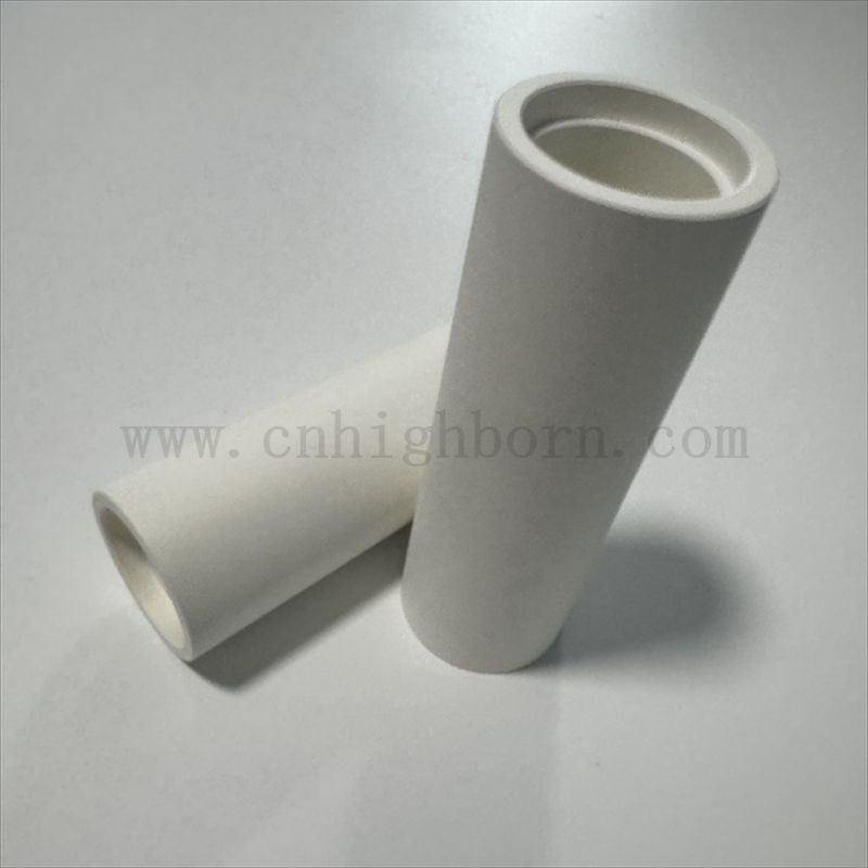 Próżniowe rurki ceramiczne azotek boru w wysokiej temperaturze rur HBN na gorąco