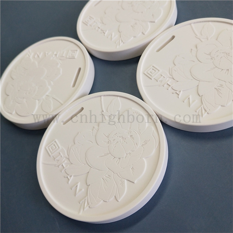 Logo dostosowane do samochodu wiszące pachnące ceramiczny aromat dyfuzor kamień gipsowy