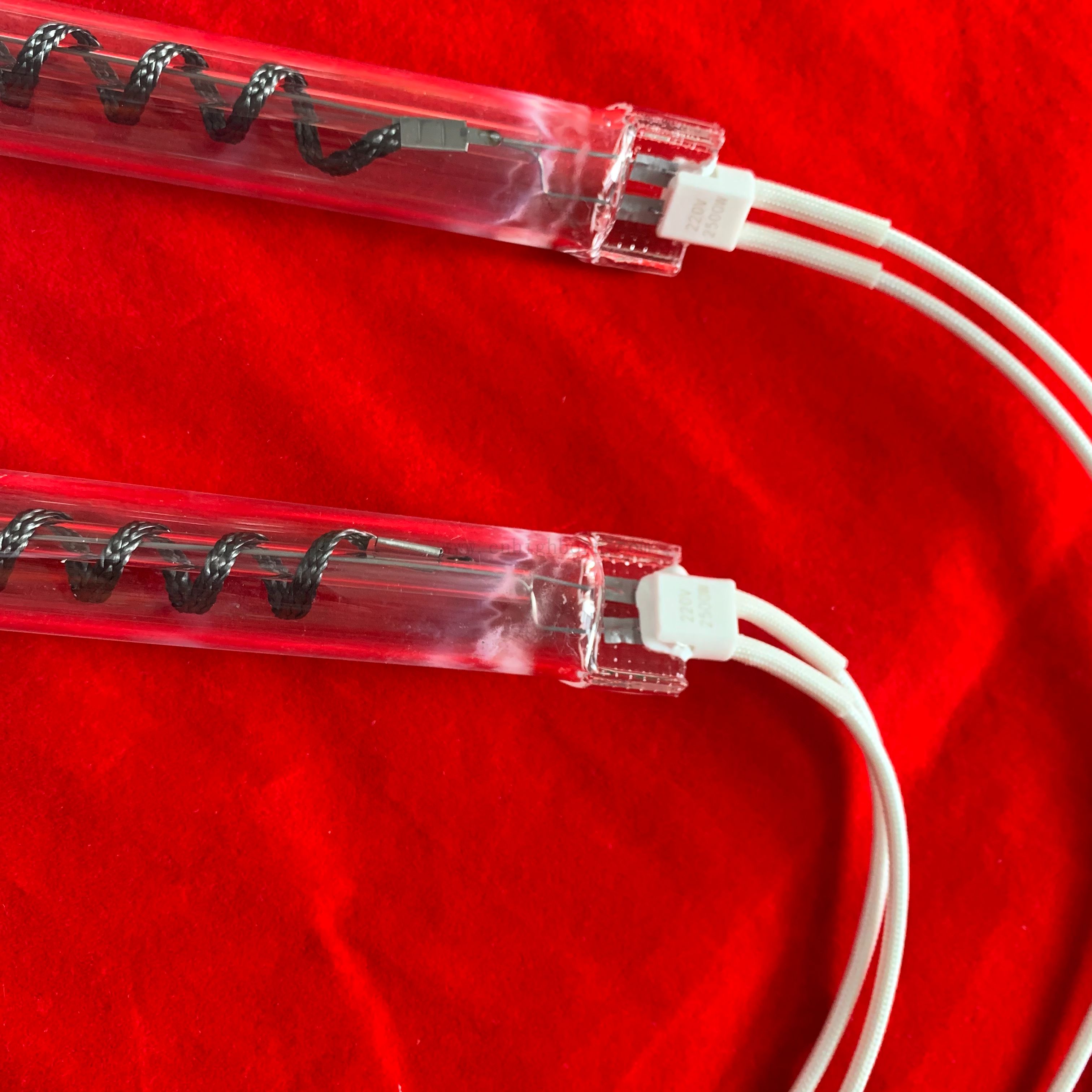 Zasilanie fabryczne kwarc o wysokiej temperaturze szklana rurka z paskiem grzewczkowym