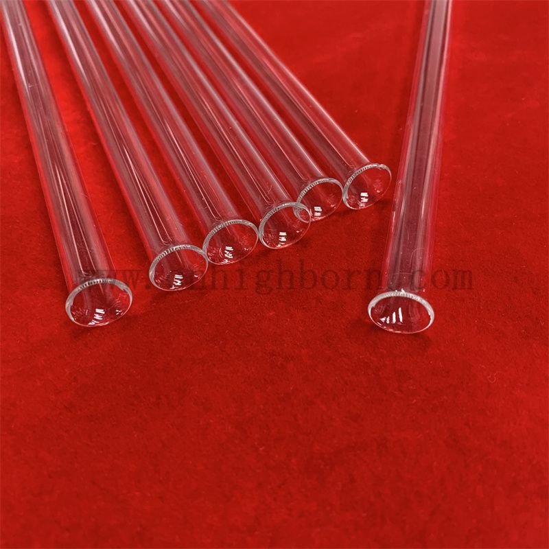 Przezroczysta rurka ze szkła topionego 