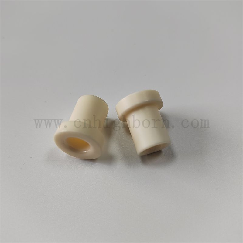 Odporne na zużycie białego przewodnika z drutu tekstylnego aluminium tlenku ceramicznego cieni do oczu 