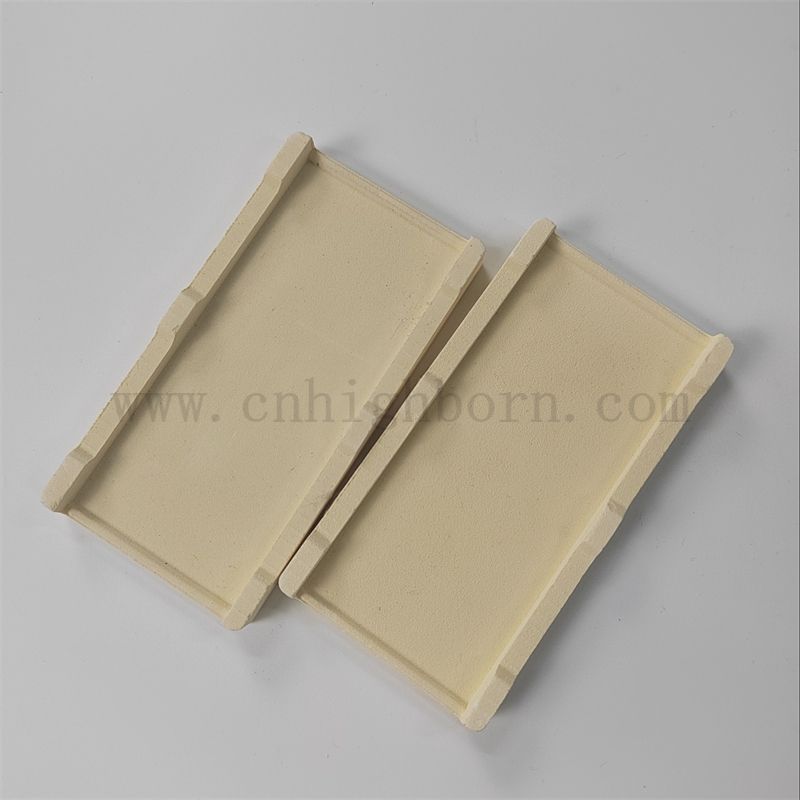 Oporne prostokątne cyrkonowe ceramiczne Saggar Zro2 Ceramiczny tygla do topnienia złota