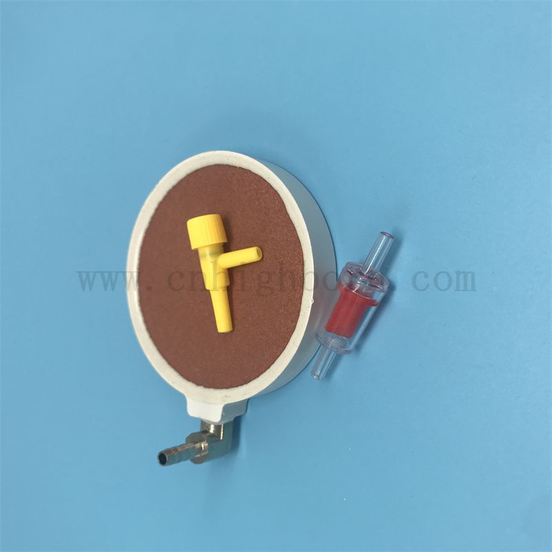 Okrągłe napowietrzanie Ceramiczne Bubble Kamienie powietrza do akwarium akwarium