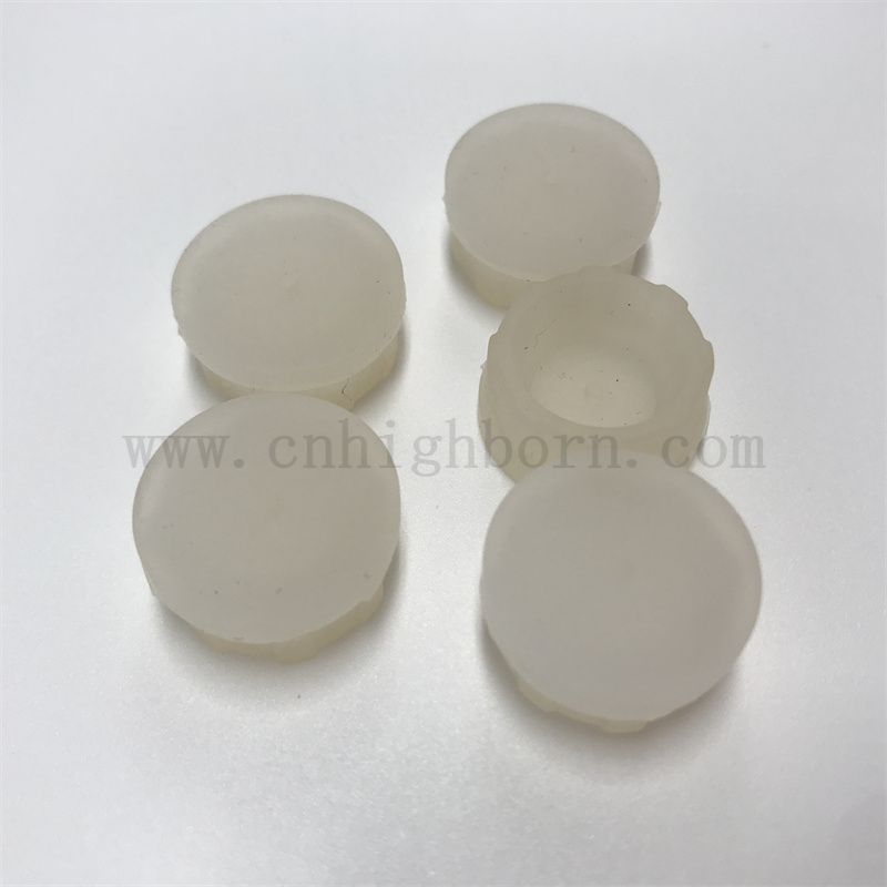 Okrągły silikonowy guma uszczelka płaska płaska uszczelka Silastyczne części uszczelniające