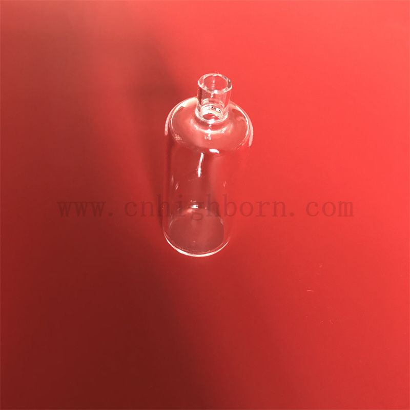 Rurka z otwartą temperaturą Głęboką Proces Przezroczysty kwarcowy szklana rurka krzemionkowa