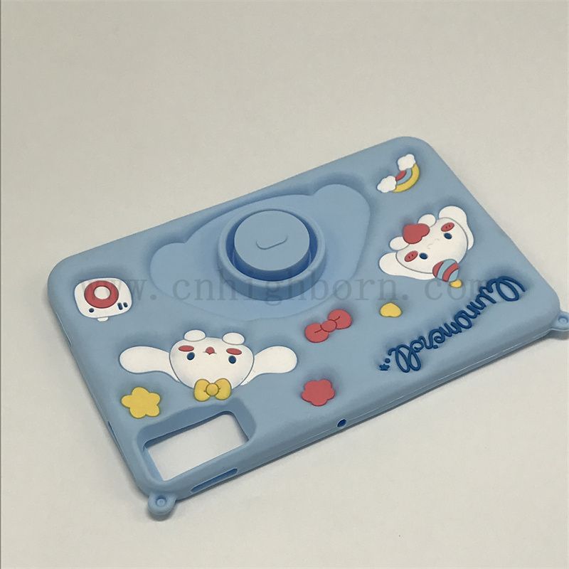 Niebieski kolor silastycznej osłony ochronnej silikonowa gumowa skorupa iPad 