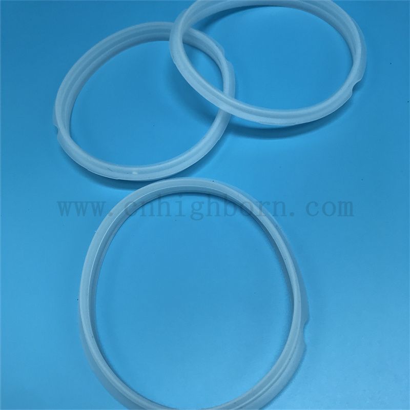 Przezroczysty, dostosowany o wysokiej precyzyjnej silikonie o pierścienia gumowe pierścienie uszczelniające uszczelki