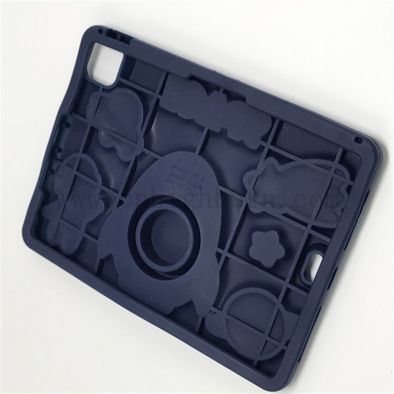 Fabryka hurtowa silikonowa guma Silikonowa Śliczna kreskówka tabletka ochronna dla iPad silikonowa guma urocza kształt obudowa ochronna na iPada 10 cali