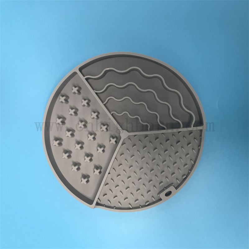 Silikonowa gumowa mata lizania zwierzaka Puppy dostarcza pet silastic powolne podkładkę