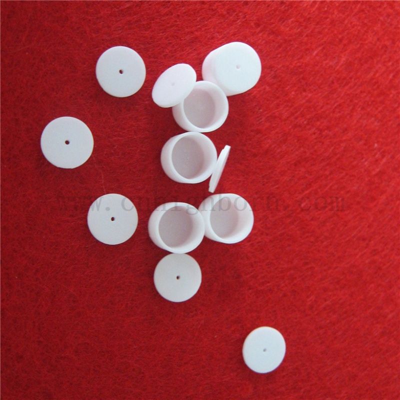 D6,8 x H4mm 99% AL2O3 Analiza termiczna Ceramiczna doniczka do ogrzewania glinu tygla