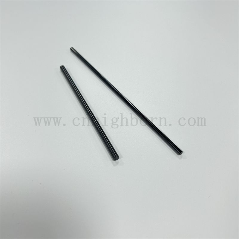 Dostosowany czarny jatta stabilizowany cyrkonia Zro2 Ceramiczny wałek pręta prętowego