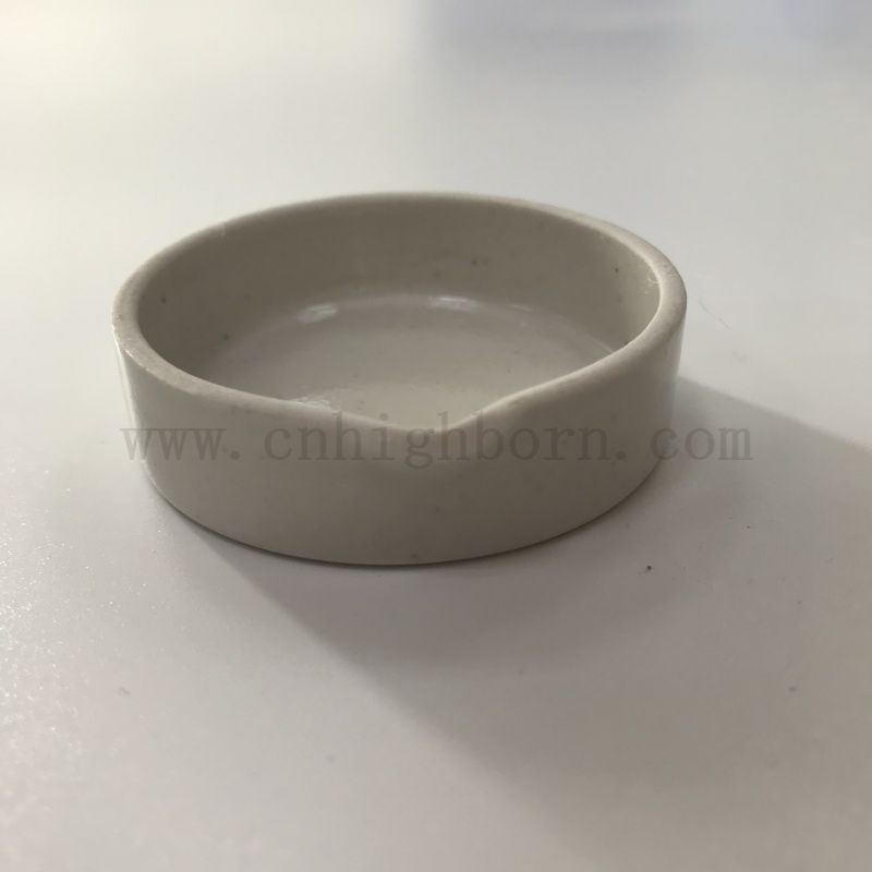 52x14 mm Płaska porcelanowa porcelanowa patelnia Laboratory
