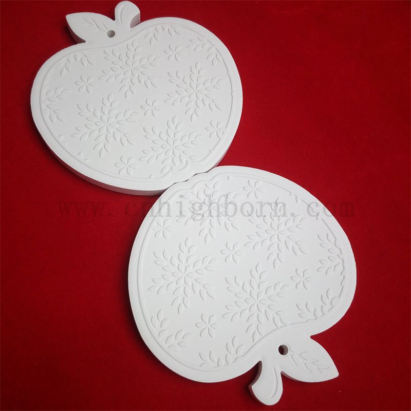 Bez flwimizerii płytki dyfuzorowej Dostosowane logo olejek eteryczny olejek eteryczny lotny zapach ceramiczny zapach ceramiczny