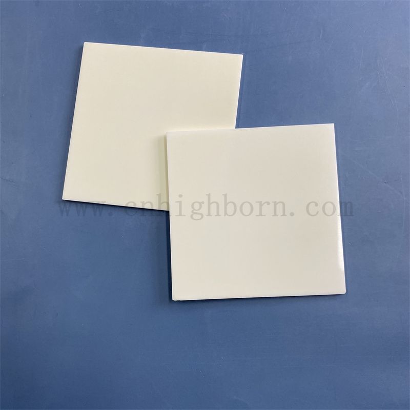 Dostosowany jeden boczny wypolerowany arkusz ceramiczny tlenku glinu podłoży AL2O3
