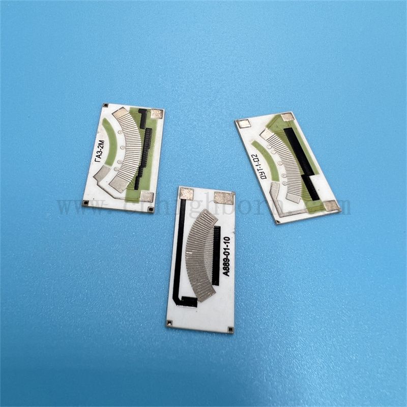 Dostosowywany podłoże rezystora folii grube