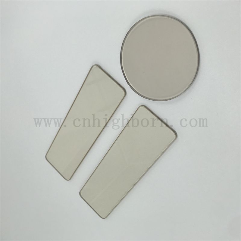 Dostosowany 4 mm 5 mm 400 W szklany szklany podczerwienia płyta ceramiczna do kuchenki indukcyjnej