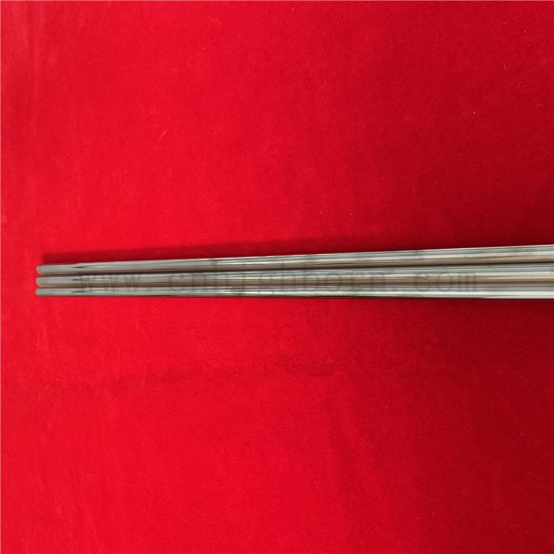 Dostosowywany odporny na ciepło kwarcowy szklana rurka krzemionkowa z powlekaniem chromu