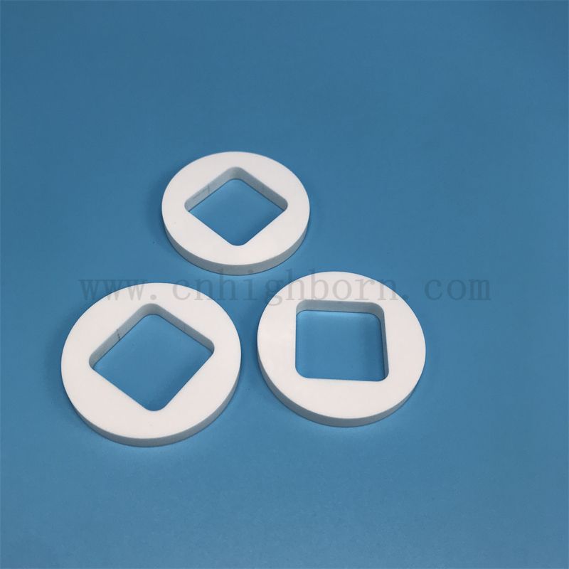 Ceramiczny rowek z cyrkonią o wysokiej wytrzymałości Zro2 część z otworami