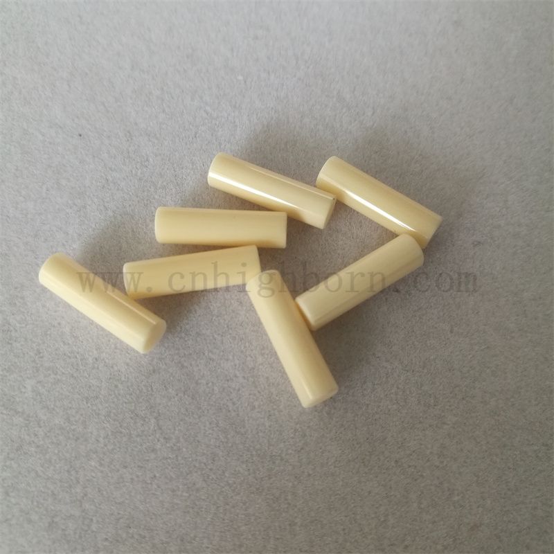 Dostosowany materiał izolacyjny 99% AL2O3 Alumina ceramiczna polerowana pręt tkaninowy