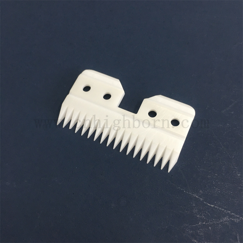 18teeth cyrkonia ceramiczne odłączane zwierzęce włosy Trimmer Blade
