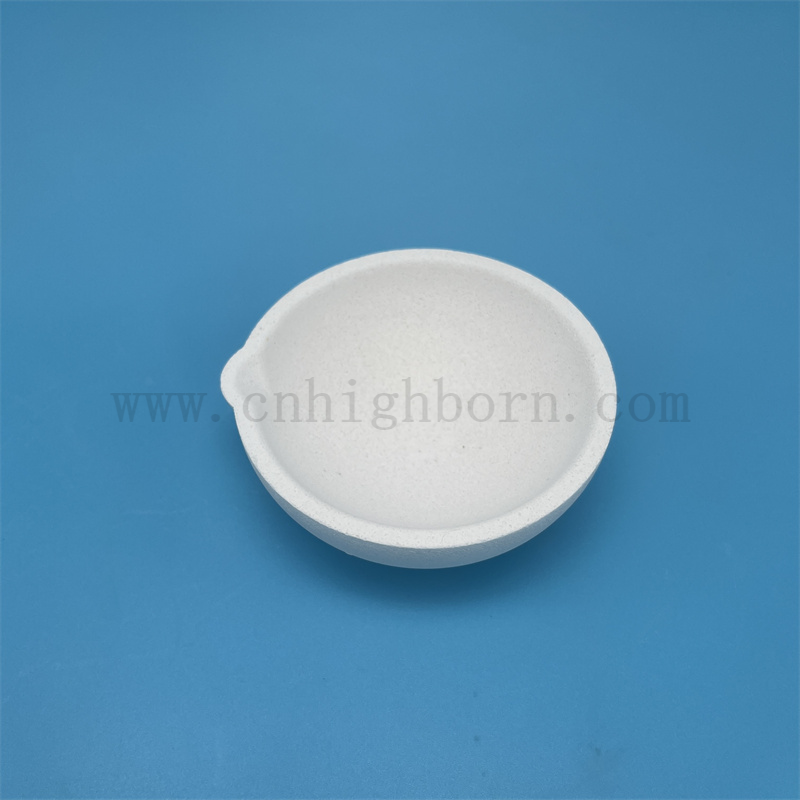 Topne złoto platynowe złożone krzemionkę kwarcową miskę ceramiczną