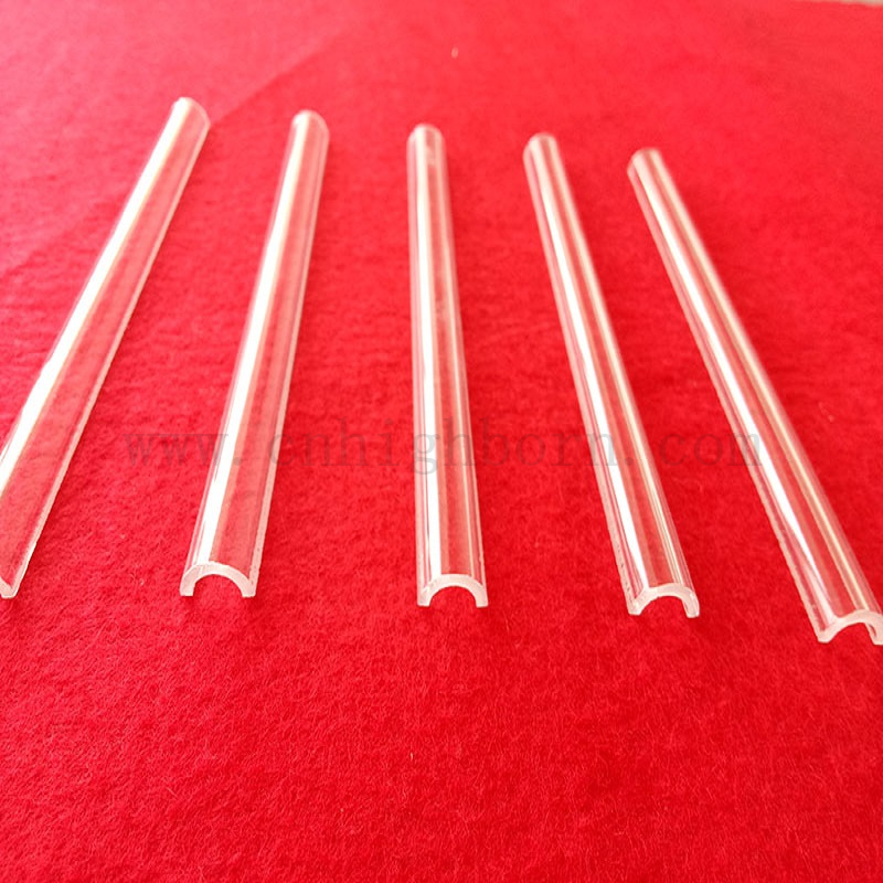 Dostosowany kwarc półpłyt łuk z łukiem z łukiem z krzemionką