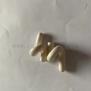 Odporność na zużycie Al2O3 Alumina Ceramiczna Przewodnik po przewodnikach Tekstile Pigtail Tekstile Pigtail