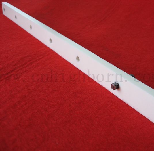 Ceramiczne rowkowane rowki pręty ołowiowe o wysokim zużyciu cyrkonia zro2 rowki