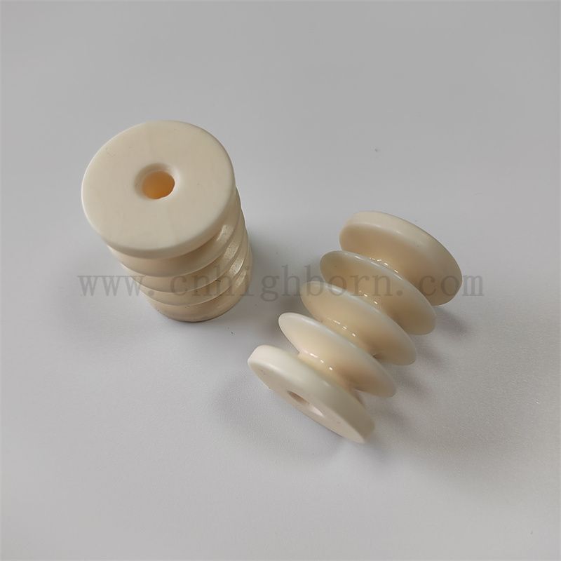 Polerowany tkaninowa przędza ceramiczna przewodnika w rolce glinu ceramiczne maszyny dywanowe tekstylne części zamienne