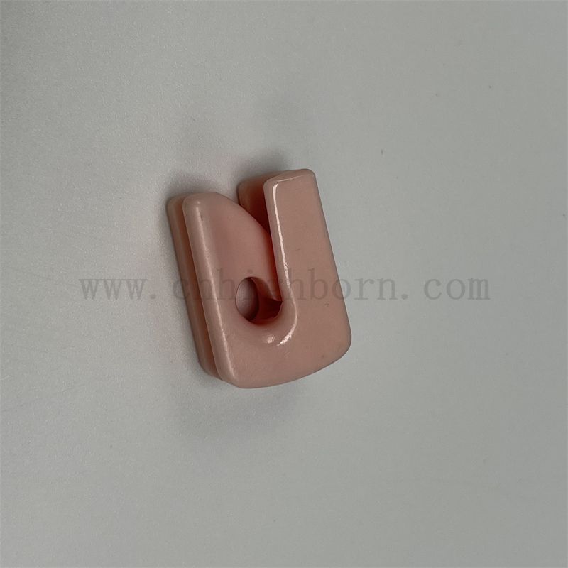 Dostosowywany odporność na zużycie glinu ceramika precyzja AL2O3 Akcesoria części do maszyn tekstylnych 