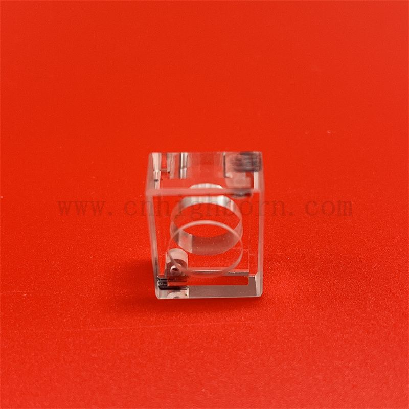 Lab LAB Wysokiej jakości spektrofotometr UV Ultraviolet Transittancja optyczna Kwarcowa Kwarc Szklana