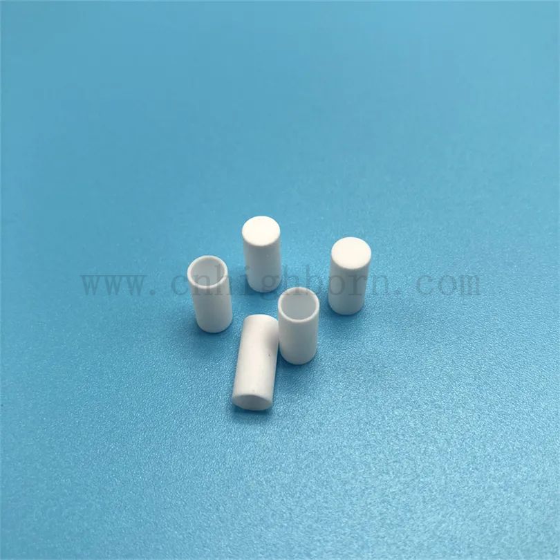 Laboratoryjne wysokie czystość AL2O3 Ceramiczne cylindryczne doniczki porcelanowa Analiza termiczna tygla tygla