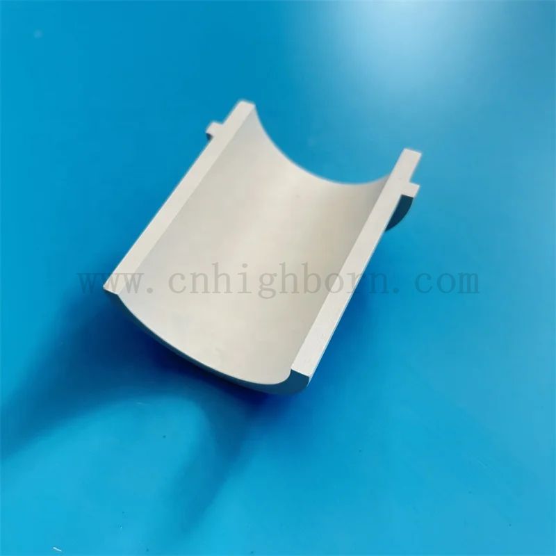 Izolator azotek boru nieregularny część Wysoka przewodność cieplna BN Ceramiczna półka/rura