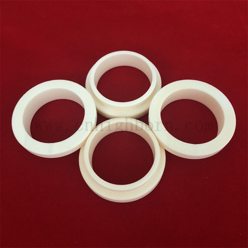 Odporna na zużycie 95% 99% glinu AL2O3 Ceramiczna uszczelka ceramiczna