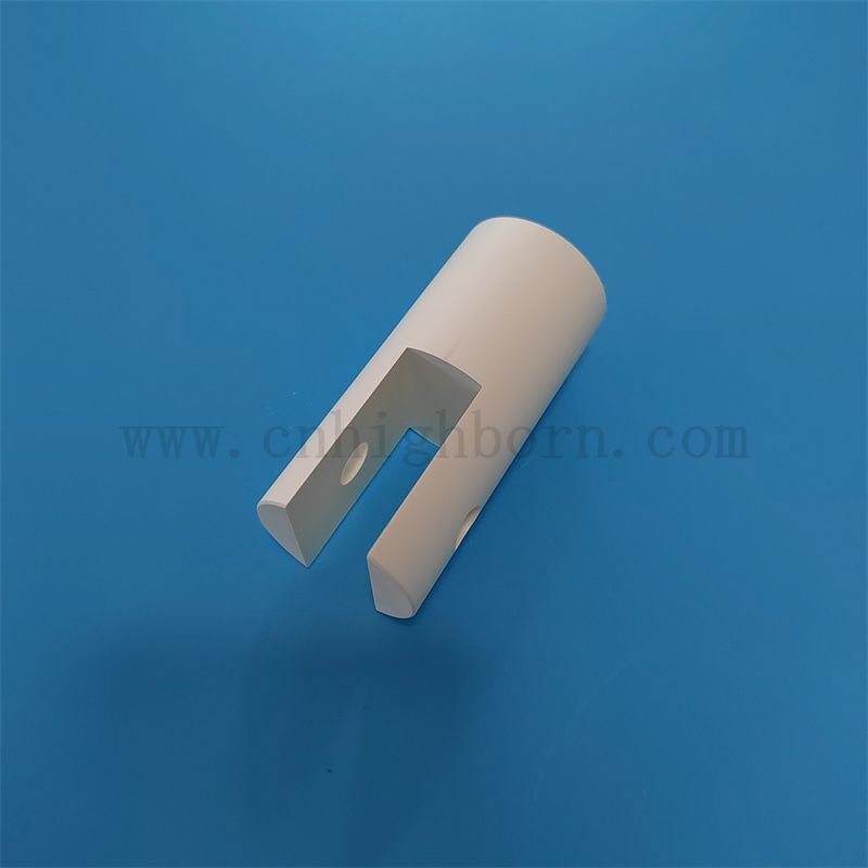 Azotek boru nieregularny część biały grafit Wysoka przewodność cieplna Bn Ceramiczna