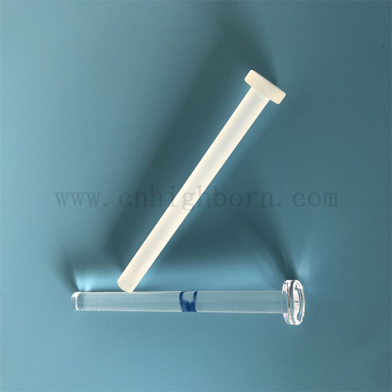 Dostosowywany opór ciepła przezroczysty producent kwarcowy pręt krzemionkowy kwarcowy