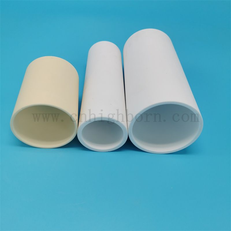 Wysoka temperatura 95% 99,5% rurka rur AL2O3 Rurki ceramiczne