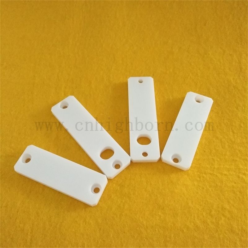 CNC odporne na wypolerowane zużycie zużycia cyrkonowego pasek ceramiczny ZRO2 część