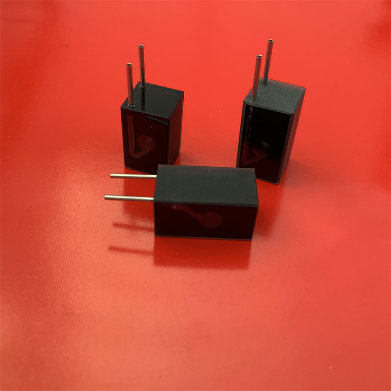 10 mm Ścieżka światła 0,03 ml optyczna komórka przepływu szklanego czarna kwarcowa kuwetka