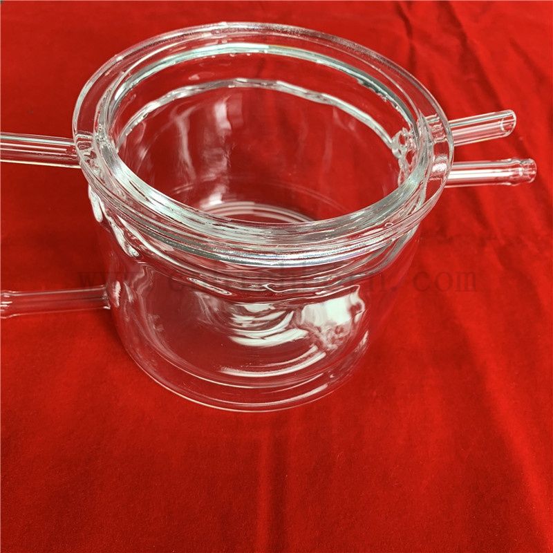 Profesjonalny dostosowany zbiornik reakcyjny kwarcowego reaktora szklanego