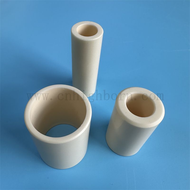 Wypolerowana 99% rura ceramiczna tlenku aluminiowego rura ceramiczna rura izolacyjna izolacyjna
