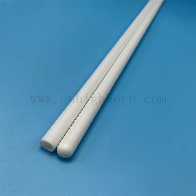 Wysoka twardość stabilizowana itria cyrkonia Ysz Trefonia Rurka Zro2 Rurka ceramiczna