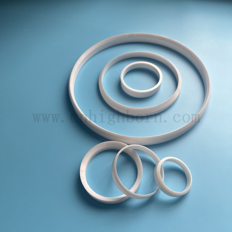 Dostosowany/w magazynie Ceramiczny pierścień nożowy z tlenku cyrkonu Zro2 do tampodrukarki