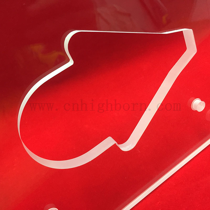 Laser perforowany szczeliną kwarcową arkusz szklany 