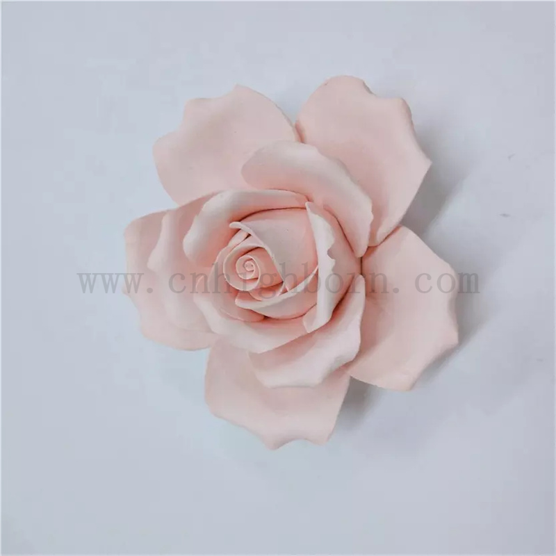 Dostosowany piękny kwiat bezzapachowy ceramiczny aromat róży dyfuzor zapachowy